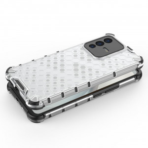Гръб Honeycomb Armor със силиконов бъмпер - Vivo V23 5G черен - Img 11