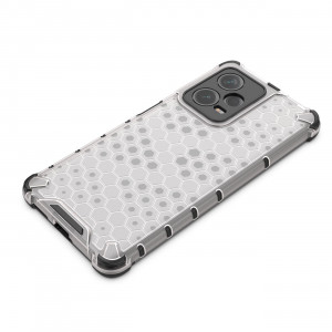 Гръб Honeycomb Armor със силиконов бъмпер - Xiaomi Redmi Note 12 Pro+ 5G черен - Img 6
