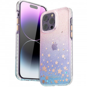 Гръб KINGXBAR Heart Star - iPhone 14 Pro зодиак - Img 4