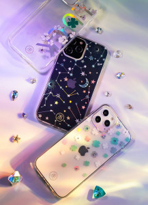 Гръб KINGXBAR Lucky с оригинални кристали Swarovski - iPhone 12 mini (късмет) прозрачен - Img 11