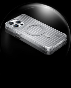 Гръб KINGXBAR PQY Go Out MagSafe - iPhone 14 Pro черен - Img 11