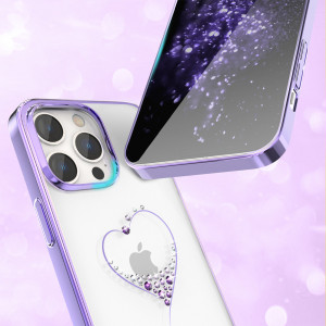 Гръб KINGXBAR Wish - iPhone 14 Plus лилав - Img 6