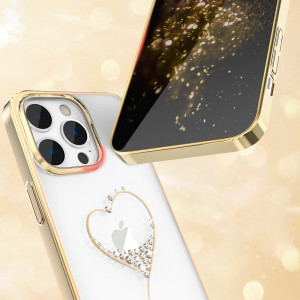 Гръб KINGXBAR Wish - iPhone 14 Pro златист - Img 4