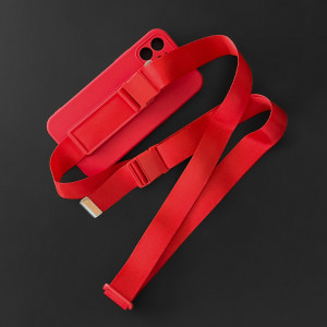 Гръб Rope с каишка - iPhone 13 mini син - Img 14