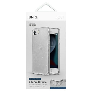 Гръб UNIQ LifePro Xtreme - iPhone 7 / 8 / SE (2nd gen) / SE (3rd gen) прозрачен с блясък - Img 5