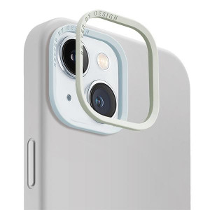 Гръб UNIQ Lino Hue Magclick - iPhone 15 light chalk gray - Img 3