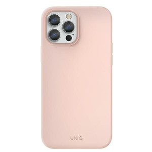 Гръб UNIQ Lino - iPhone 13 Pro Max розов - Img 2