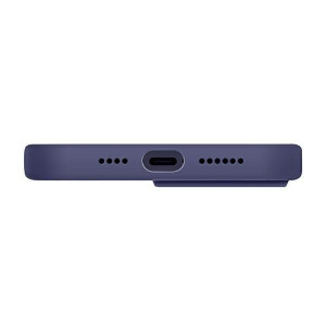 Гръб UNIQ Lino - iPhone 14 Pro Max лилава смокиня - Img 5
