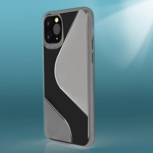 Гъвкав силиконов гръб S-case - Huawei P40 lite E черен - Img 10