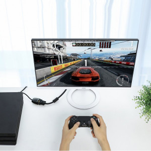 Еднопосочен видео кабел UGREEN HDMI към VGA FHD черен - Img 13