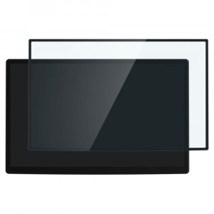 Закален стъклен протектор с инструмент за поставяне SPIGEN Glas FC Ez Fit - Tesla Model X 2022 / Model S 2021 черен - Img 4