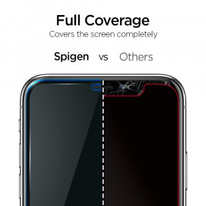 Закален стъклен протектор SPIGEN Align Master FC с инструмент за поставяне - iPhone 11 Pro Max - Img 13