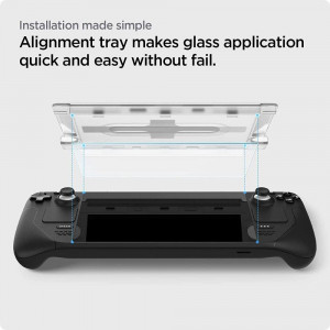 Закален стъклен протектор SPIGEN Glas. Tr ”EZ Fit” за Valve Steam Deck - Img 2