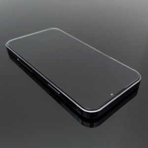 Закален стъклен протектор WOZINSKY с филтър за поверителност - iPhone 15 с черна рамка - Img 3