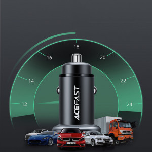 Зарядно за кола ACEFAST 38W USB Type A / 2x USB Type C PPS PD QC 3.0 AFC FCP (B1) черно - Img 7