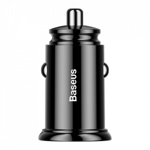 Зарядно за кола BASEUS Circular 30W 2x USB Type A QC 3.0 SCP AFC (CCALL-YD01) черно - Img 2