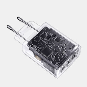 Зарядно за стена BASEUS 17W 3x USB Type A EU бяло - Img 14
