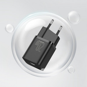 Зарядно за стена BASEUS Super Si 1C 20W USB Type C PD (CCSUP-B03) синьо - Img 15