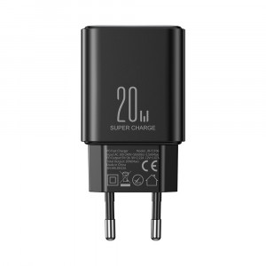 Зарядно за стена JOYROOM JR-TCF06 20W USB Type C PD черно - Img 9