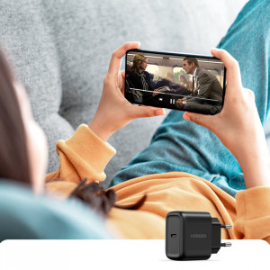 Зарядно за стена UGREEN 25W USB Type C PD черно - Img 7