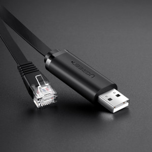 Интернет кабел UGREEN USB Type A към Ethernet RJ45 1.5m черен (CM204) - Img 9
