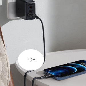 Кабел за зареждане и данни ACEFAST USB Type A към USB Type C 3A 1.2m (C2-04) бял - Img 12