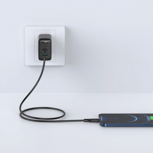 Кабел за зареждане и данни ACEFAST USB Type C към Lightning MFi 30W 3A 1.2m (C3-01) бял - Img 4