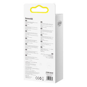 Кабел за зареждане и данни BASEUS Explorer USB Type C към Lightning 20W 1m син (CATS000003) - Img 6