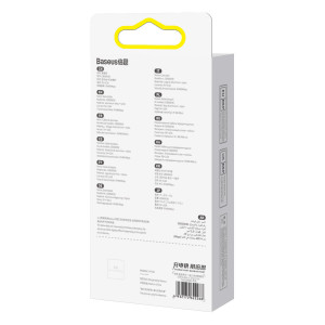 Кабел за зареждане и данни BASEUS StarSpeed 3in1 USB Type A към micro USB / Lightning / USB Type C 3.5A 1.2m черен - Img 6