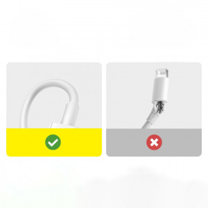 Кабел за зареждане и данни BASEUS Superior USB Type A към Lightning с бързо зареждане Data 2.4A 1m (CALYS-A09) червен - Img 13