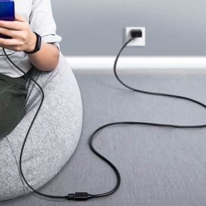 Кабел за зареждане и данни UGREEN USB Type A 3.0 5Gb/s 0.5m черен (US129) - Img 6