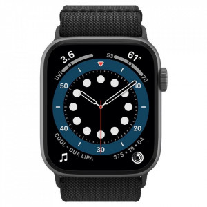 Каишка SPIGEN Fit Lite - Apple Watch 44mm SE / 44mm Series 6 / 44mm Series 5 / 44mm Series 4 / 42mm Series 3 / 42mm Series 2 / 42mm (1st gen) черен - Img 9