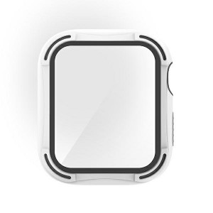 Калъф за корпус със стъклен протектор UNIQ Torres - Apple Watch 40mm SE / 40mm Series 6 / 40mm Series 5 / 40mm Series 4 case. / dove бял - Img 2