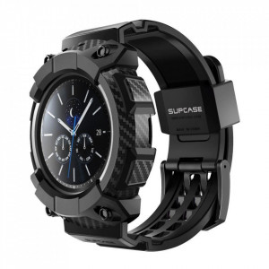 Калъф за корпус с каишка SUPCASE Unicorn Beetle Pro - Samsung Galaxy Watch4 Classic 46mm черен - Img 1