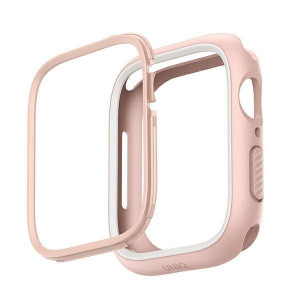 Калъф за корпус с рамка UNIQ Moduo - Apple Watch 40mm SE / 41mm Series 8 / 41mm Series 7 / 40mm Series 6 / 40mm Series 5 / 40mm Series 4 blush-white - Img 2
