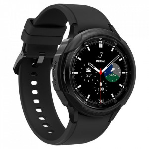 Калъф за корпус SPIGEN Liquid Air - Samsung Galaxy Watch4 Classic 46mm черен мат - Img 3
