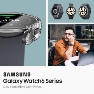 Калъф за корпус SPIGEN Ultra Hybrid - Samsung Galaxy Watch6 44mm прозрачен - Img 9