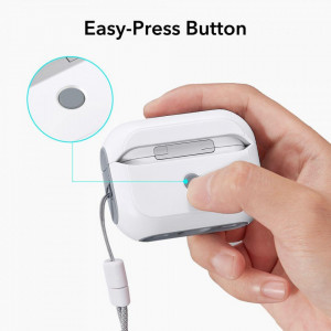 Калъф за слушалки ESR Orbit Halolock MagSafe - AirPods Pro 1 / 2 бял - Img 2