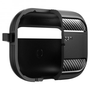 Калъф за слушалки SPIGEN Rugged Armor – AirPods Pro 1 / 2 черен мат - Img 10