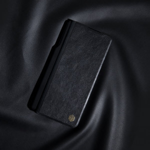 Калъф от еко кожа с подвижно покритие за камерата NILLKIN Qin Leather Pro - Samsung Galaxy Z Fold5 черен - Img 15