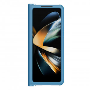 Калъф с подвижно покритие за камерата NILLKIN CamShield Pro - Samsung Galaxy Z Fold4 син - Img 4