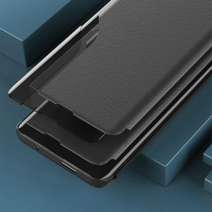 Калъф тип книга от еко кожа Eco - Samsung Galaxy S24 Ultra черен - Img 11