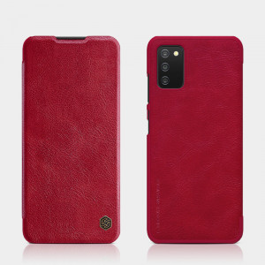 Калъф тип книга от еко кожа NILLKIN Qin - Samsung Galaxy A03s черен - Img 18