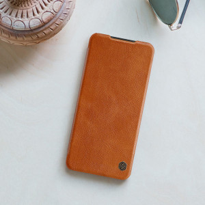 Калъф тип книга от еко кожа NILLKIN Qin - Samsung Galaxy A04s / A13 5G кафяв - Img 20