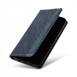 Калъф тип книга с връзка Magnet Strap - iPhone 14 Plus син - Img 9