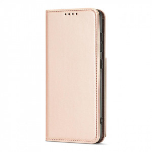 Калъф тип книга с външен джоб Magnet Card - Samsung Galaxy A04s / A13 5G розов - Img 5