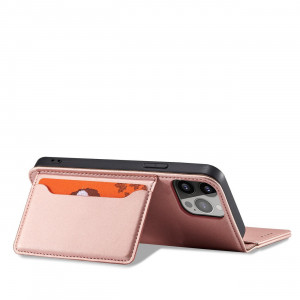 Калъф тип книга с външен джоб Magnet Card - Samsung Galaxy S23+ розов - Img 3