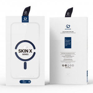 Калъф тип книга с прозрачен гръб DUX DUCIS Skin X Pro MagSafe - Samsung Galaxy S24+ син - Img 12