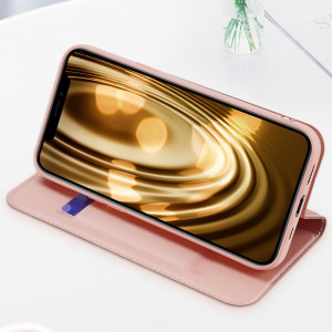 Калъф тип книга DUX DUCIS Skin Pro - iPhone 13 златист - Img 19