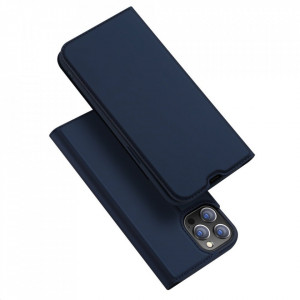 Калъф тип книга DUX DUCIS Skin Pro - iPhone 13 Pro син - Img 1